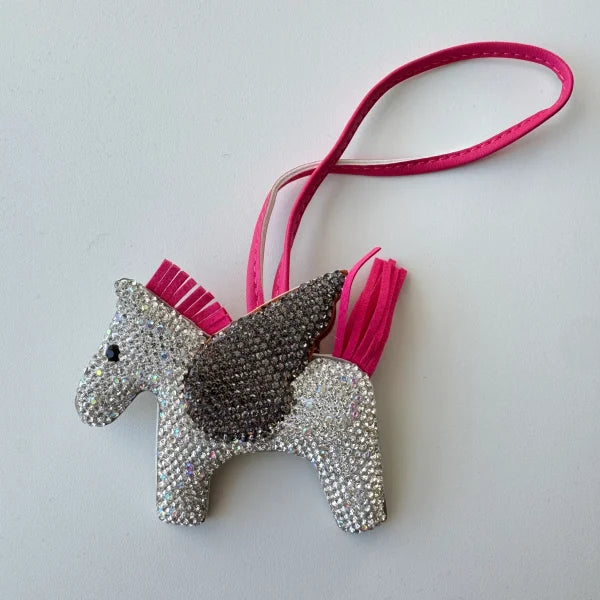 Disco Pony Grey Pink Disco